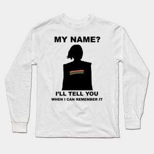 Doctor Who Silhouette Long Sleeve T-Shirt